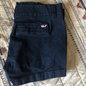 Navy blue shorts, great for the summer